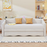 Upholstered Daybed With Trundle