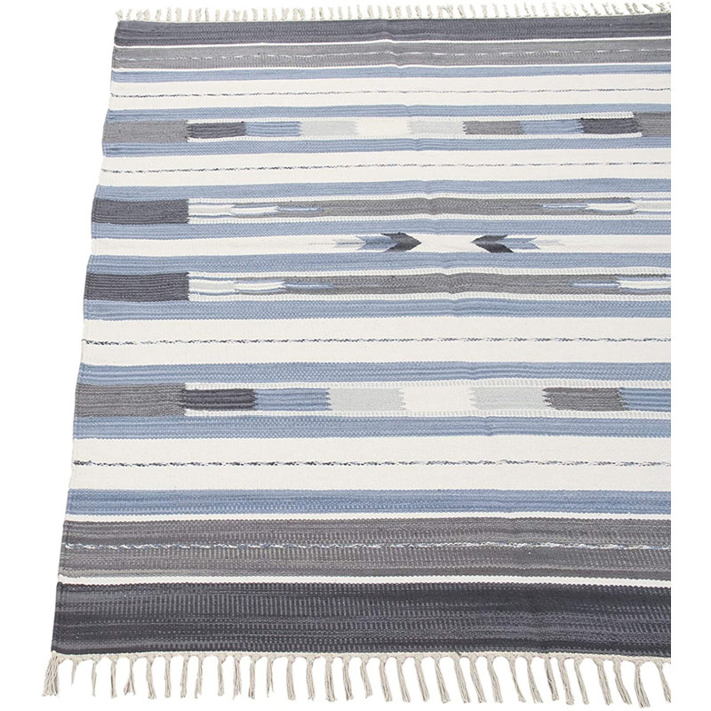 Villarreal Geometric Kilim Indoor / Outdoor Area Rug, Rectangle 60 x 90cm