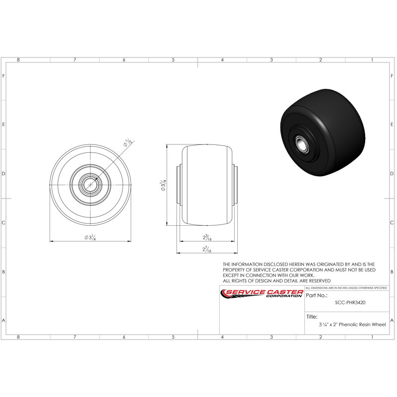 Phenolic Wheel