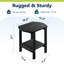 Table d'appoint extérieure 17 po 2 niveaux-871962010