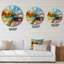 Horloge murale moderne impressionniste-59913052