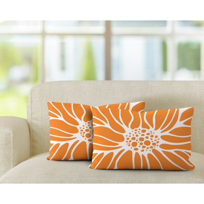 No Decorative Addition Outdoor Reversible Throw Pillow