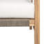 Fauteuil club d'extérieur Atara