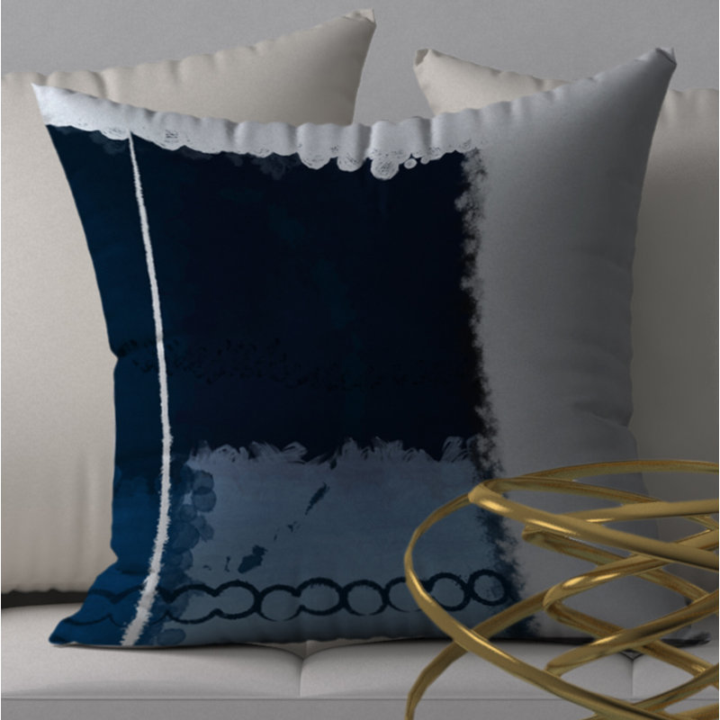 Housse de coussin décorative carrée Finest vivace, H 20 po x l 20 po