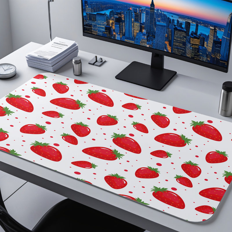 Polyester Desk Pad, 31.5x15.5