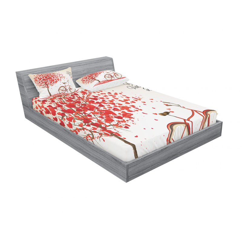 Microfiber Patterned Fitted Sheet
