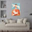 «She Will Be Free», art mural élégant et minimaliste moderne-129478495