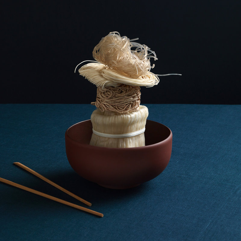 Porcelain Ramen Bowl, Terracotta