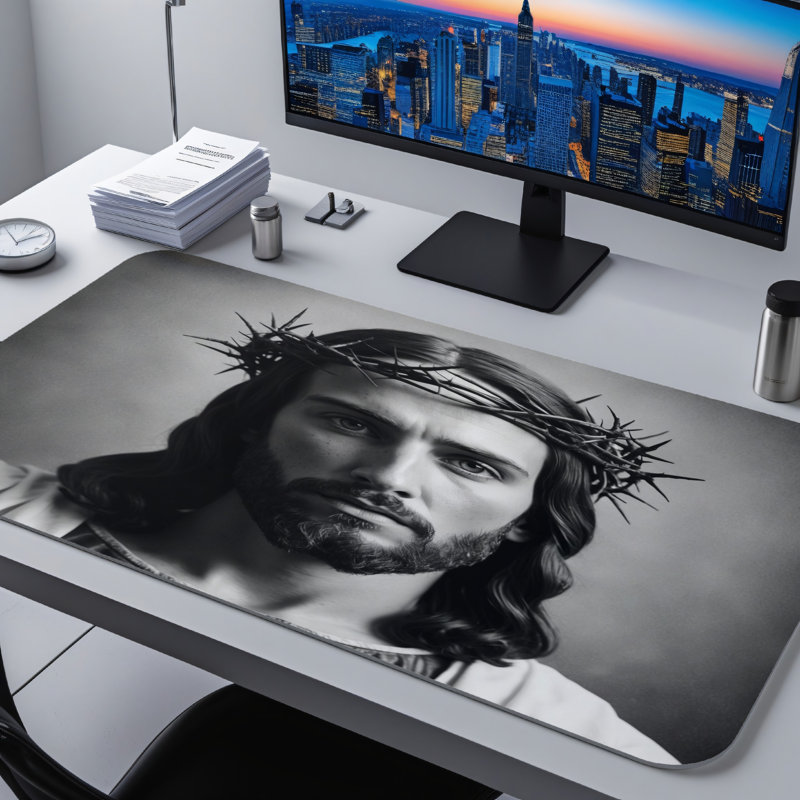 Polyester Desk Pad, 23.6x13.8