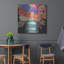 «Orange, mauve et rayures» par Holly Wojhan-765459550
