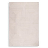 Breck Wool Geometric Area Rug
