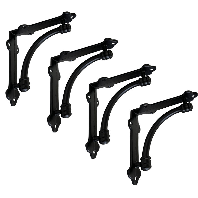 Support de tablette Abbaye Canora, Noir mat