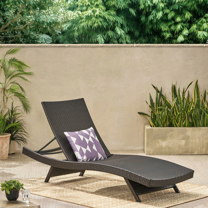 Chaise longue Pe Wicker
