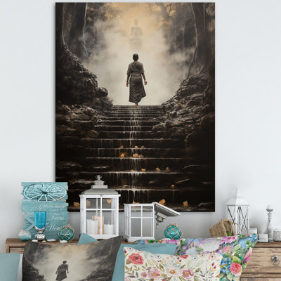 Kalakis " Gray Buddhism Buddhas Footprints I "