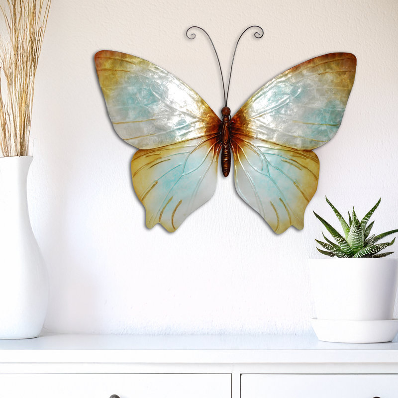 Décoration murale perle de papillon