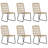 Eckhoff Rectangular 6 - Person Dining Set-505050422-505050421