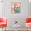 Peacock Garden Dance Canvas Animals Print by Oliver Gal-467381206-339711352