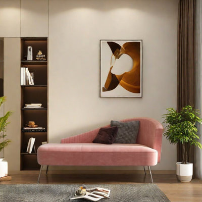 Light luxury simple style sponge lounge chair