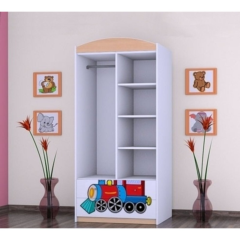 Christy 2 Door Wardrobe, Beige