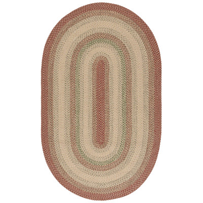 Bujanov Striped Rust Indoor/Outdoor Rug