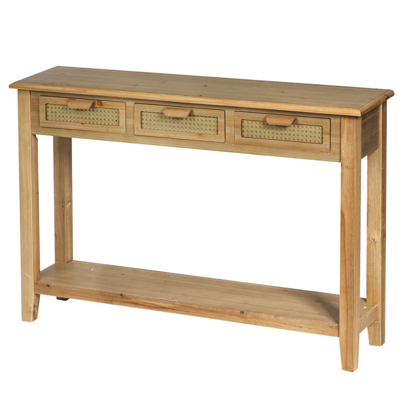 Abrytha Console Table with Storage, 31.5" H x 46" W x  10.6" D