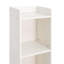 Petite armoire de rangement autoportante avec tablettes étroites-929164610-929164611