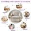 Fauteuil pivotant rembourré 28,7 po -814456676