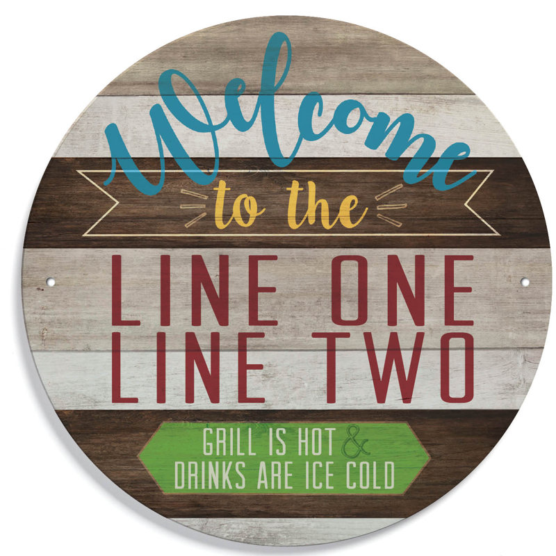 Décoration murale personnalisable pour barbecue chaude et boissons froide, Oui