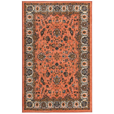 Tapis traditionnel Artez couleur saumon