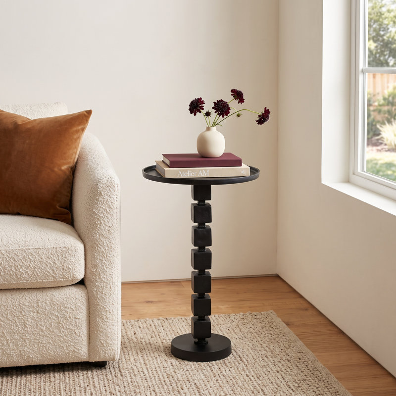 Caledonia Aluminum Tray Top End Table