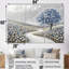 Ensemble de salon d'art mural campagne Blooms I - Cornflowers-748446094-748446099