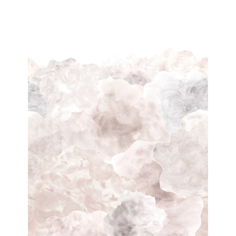 Day Dreamers Collection Pink Heaven 78.7-Inches Wide x 9.3-Feet High 4-Panel Wall Mural