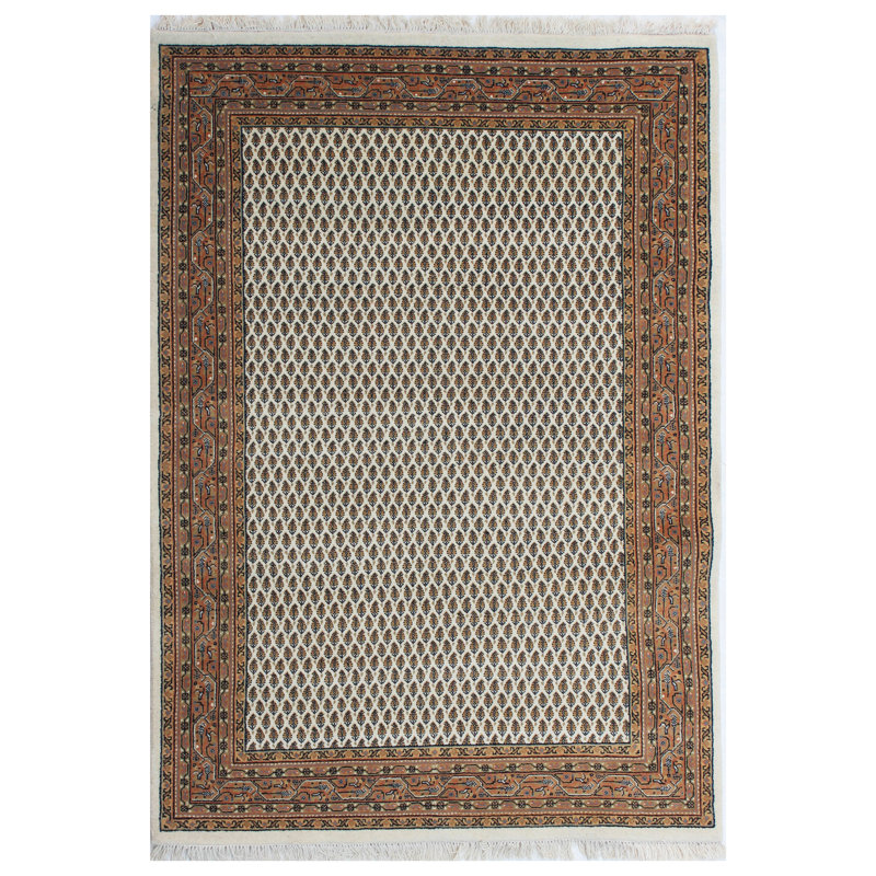 Indo Oriental Area Rug, Rectangle 4'8" x 6'5"