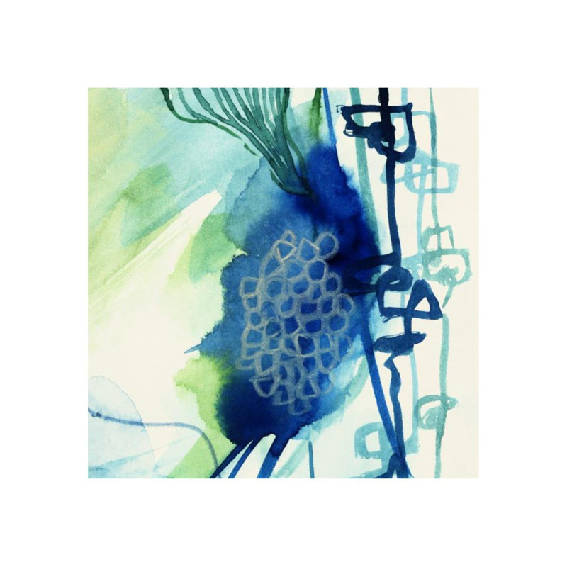 «Lines and Layers II» par Guseul Park - impression, Extérieur, H 30 po x l 30 po x P 1,5 po