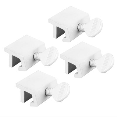 Serrure économique à fenêtre coulissante Prime-Line, aluminium extrudé, 1 po, peinture blanche