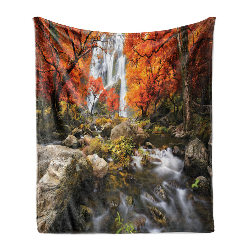 Hand Woven Throw Blanket, 50" x 70"