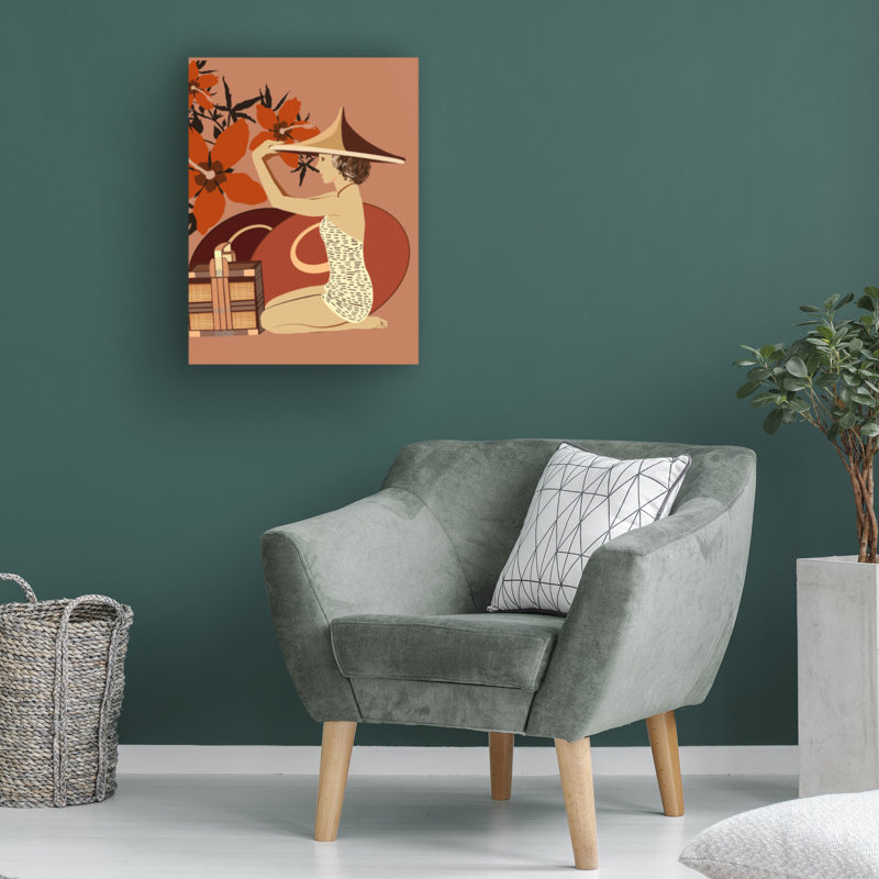 Art sur toile, "Bachelor Emel Tunaboylu Ratio" par Bohonewart 11, H 35 po x l 47 po