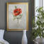 Lin coquelicot - peinture sur toile encadrée-2065908741-2065908744