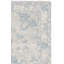 Tapis gris / bleu en laine / coton touffeté à la main Marquee 505-108597484