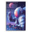  «Moon To Mars Multidisciplinaire Science» par la NASA, art mural en verre, 12 po x 16 po