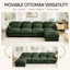 Canapé modulaire en chenille 4 places Sarvis-694939473