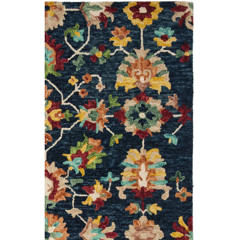 Porterfield Hand Tufted Wool Oriental Rug, Runner 2'3" x 15'