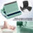 Tablet Pillow Stand, Multi-Angle Viewing Ipad Holder For Lap, Bed And Desk, Foldable Soft Pad Dock With Stylus Mount Compatible