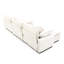 Lit en velours côtelé beige 3: tissu chaud pour une chambre confortable: coussins en mousse à mémoire de forme