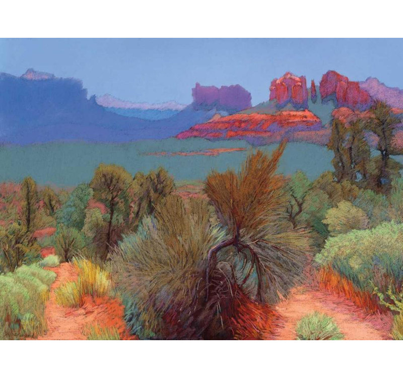 Art sur toile tendu Loon Peak® Silverwood, Mary, High Desert S265D, H 28 po x l 36 po