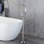 Caruthers 1 Handle Floor Roman Tub Faucet with Diverter