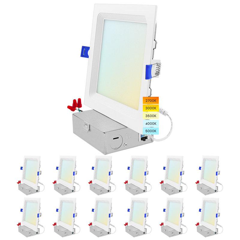 6 in. Selectable Dimmable LED Canless