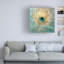 «Stiles Peacock Impasto I», reproduction sur toile-994389982