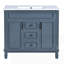 Meuble-lavabo 36 po avec lavabo supérieur