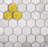 Apollo Harbor 12" x 12" Marble Honeycomb Mosaic Wall & Floor Tile